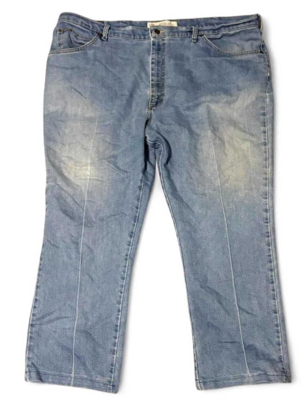 Lee Regular fit lightwash blue jeans